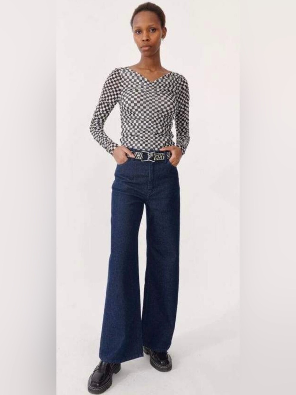 Baum und Pferdgarten Joselle Checkered Top
